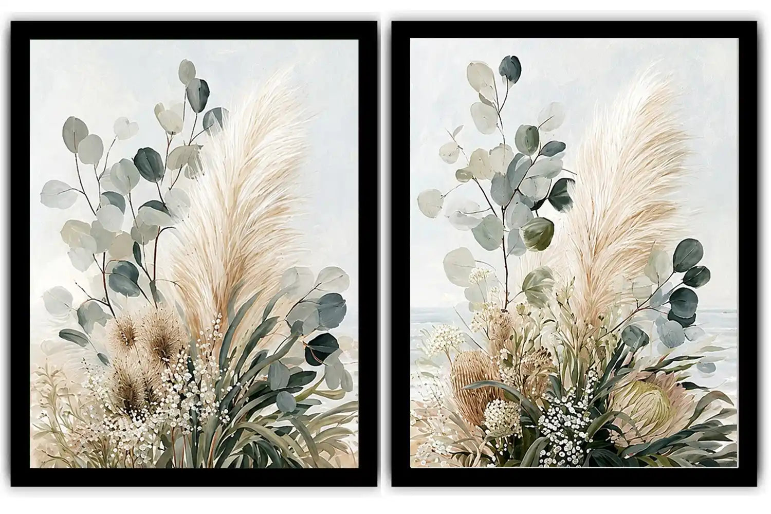 Sacred Golden Grace 2 Piece Art Set