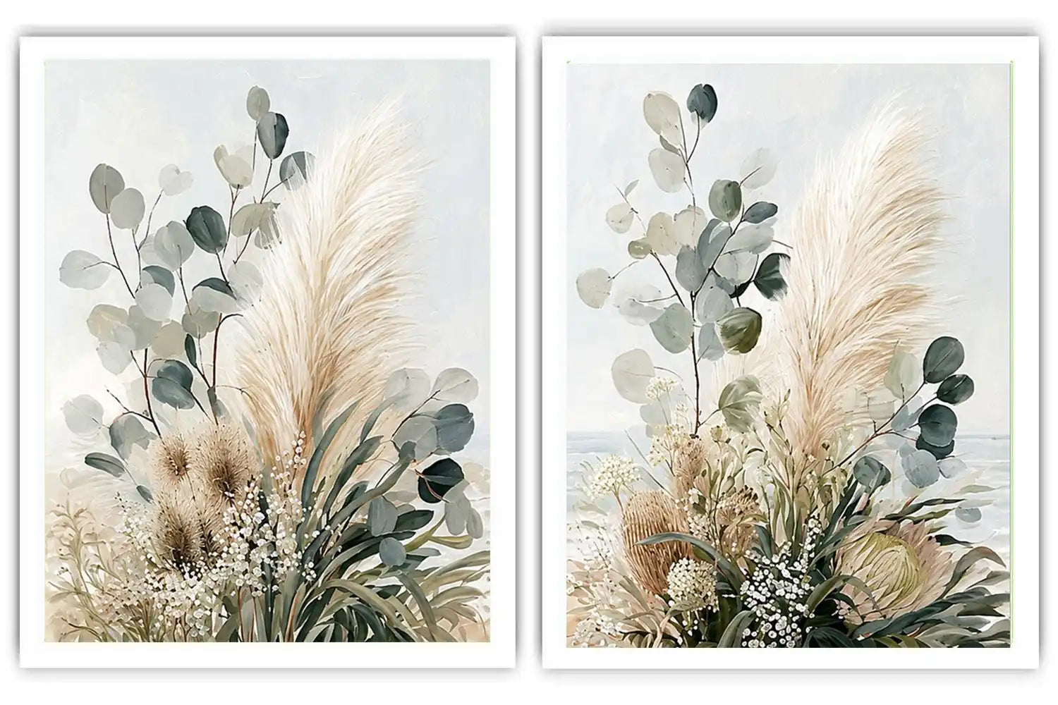 Sacred Golden Grace 2 Piece Art Set