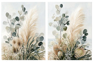 Sacred Golden Grace 2 Piece Art Set