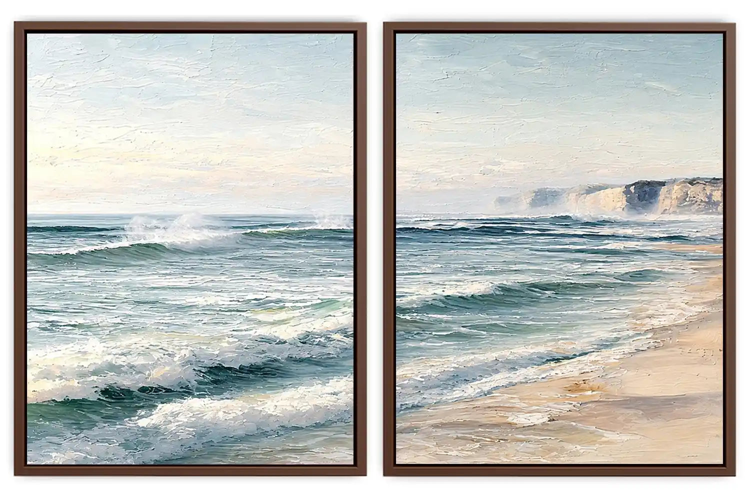 Sacred Emerald Grace 2 Piece Art Set