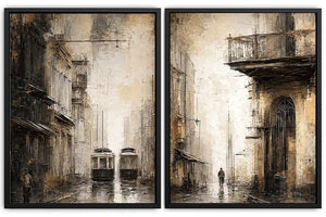 Coastal Arch Serenity 2 Piece Art Set