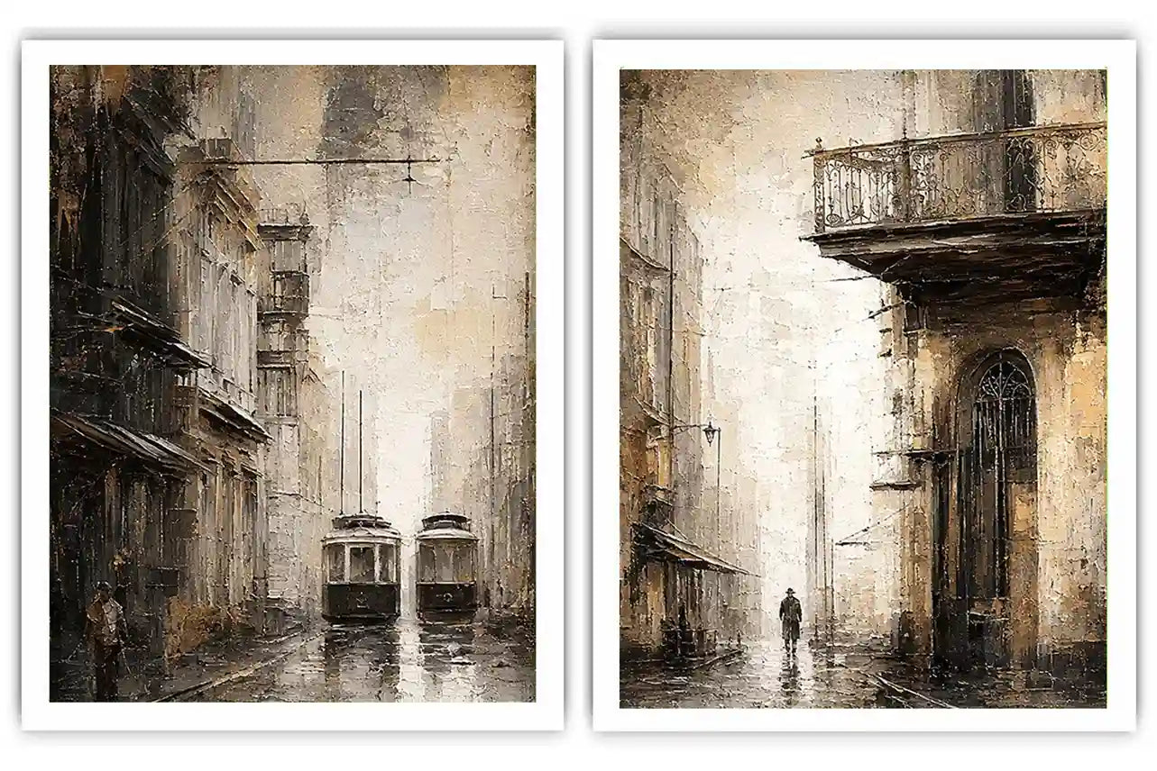 Coastal Arch Serenity 2 Piece Art Set