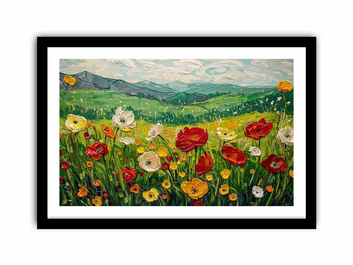 wildflower meadow Canvas Print