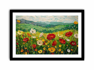 wildflower meadow Canvas Print
