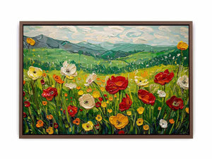 wildflower meadow Canvas Print
