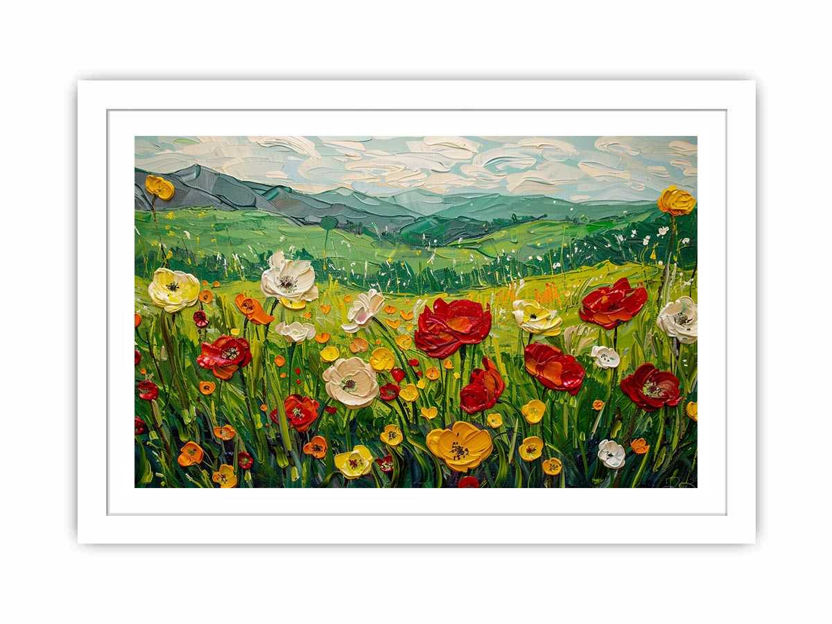 wildflower meadow Canvas Print