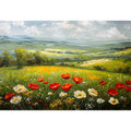 poppy meadow Canvas Print