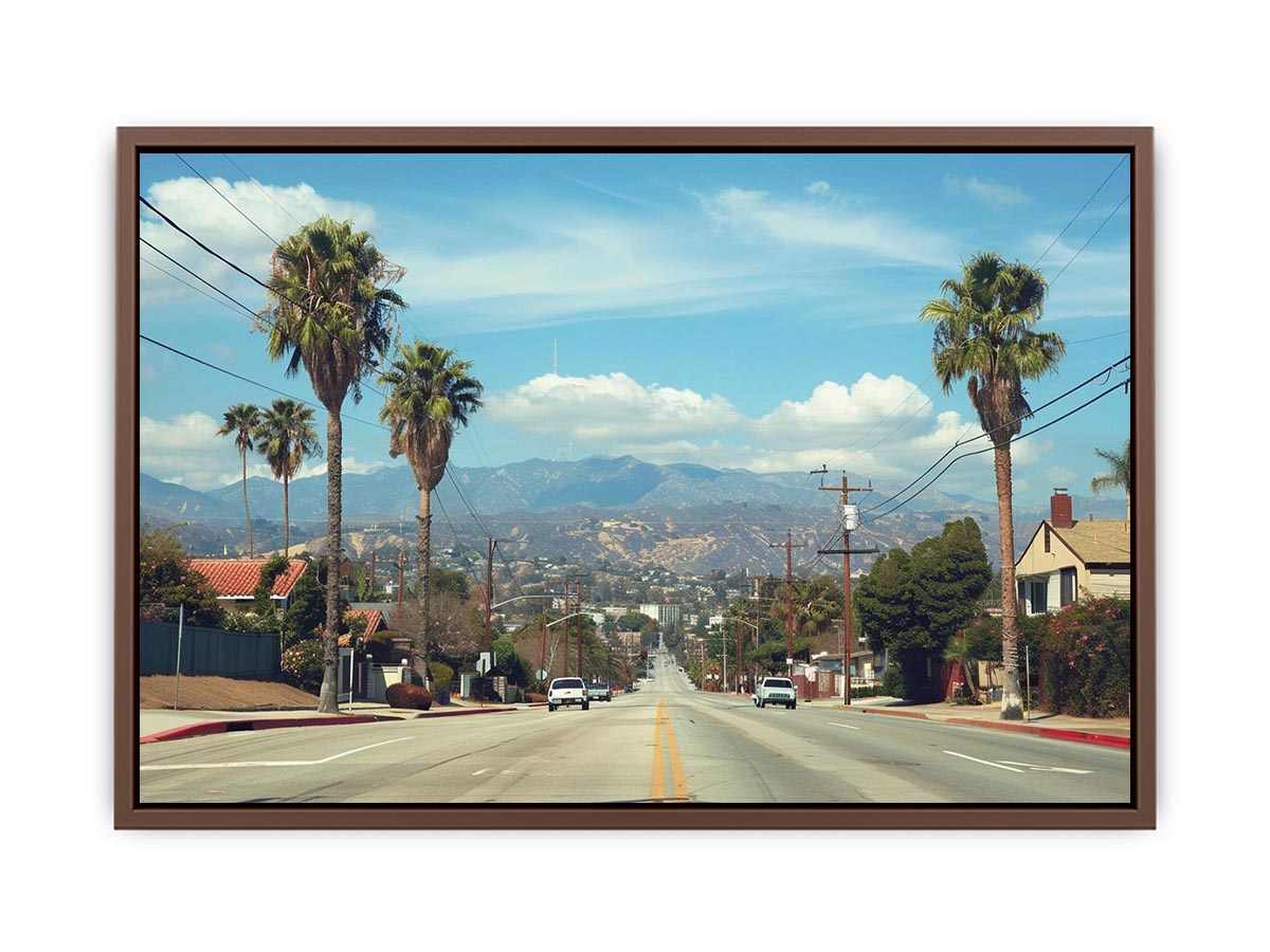 Palm tree boulevard