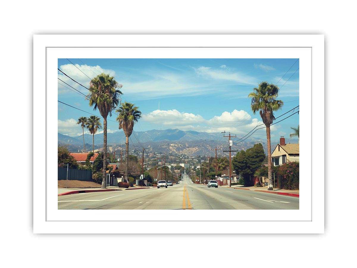 Palm tree boulevard