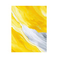 Yellow marble abstract Canvas Print