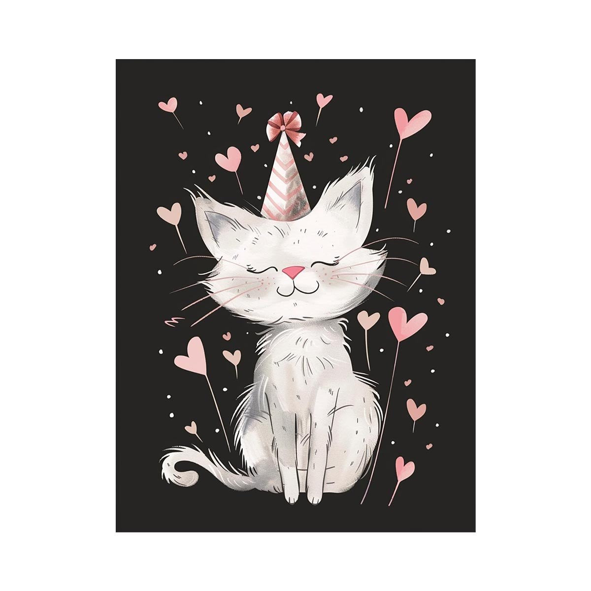 Cute cat illustration