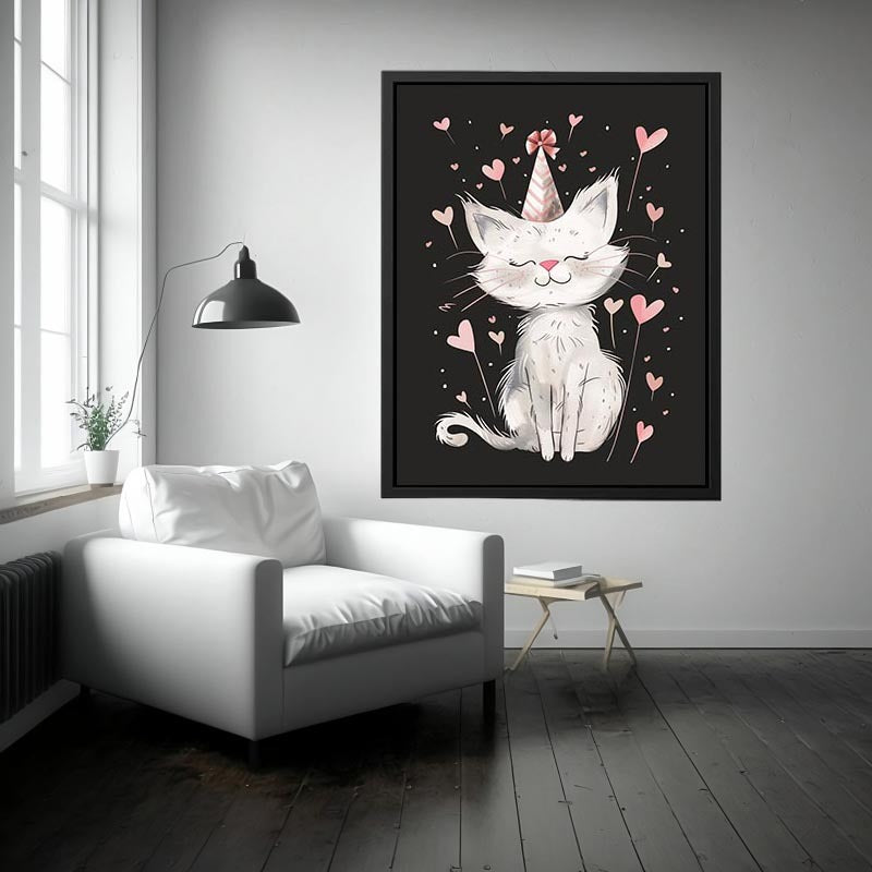 Cute cat illustration