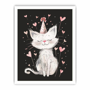 Cute cat illustration