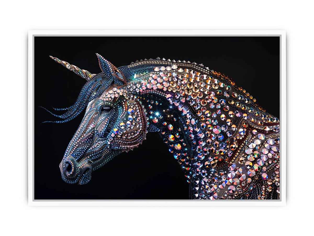 Crystal unicorn artwork