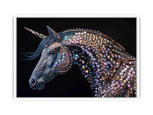 Crystal unicorn artwork