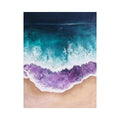 Abstract ocean wave Canvas Print