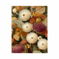 Earthy eucalyptus botanical Canvas Print