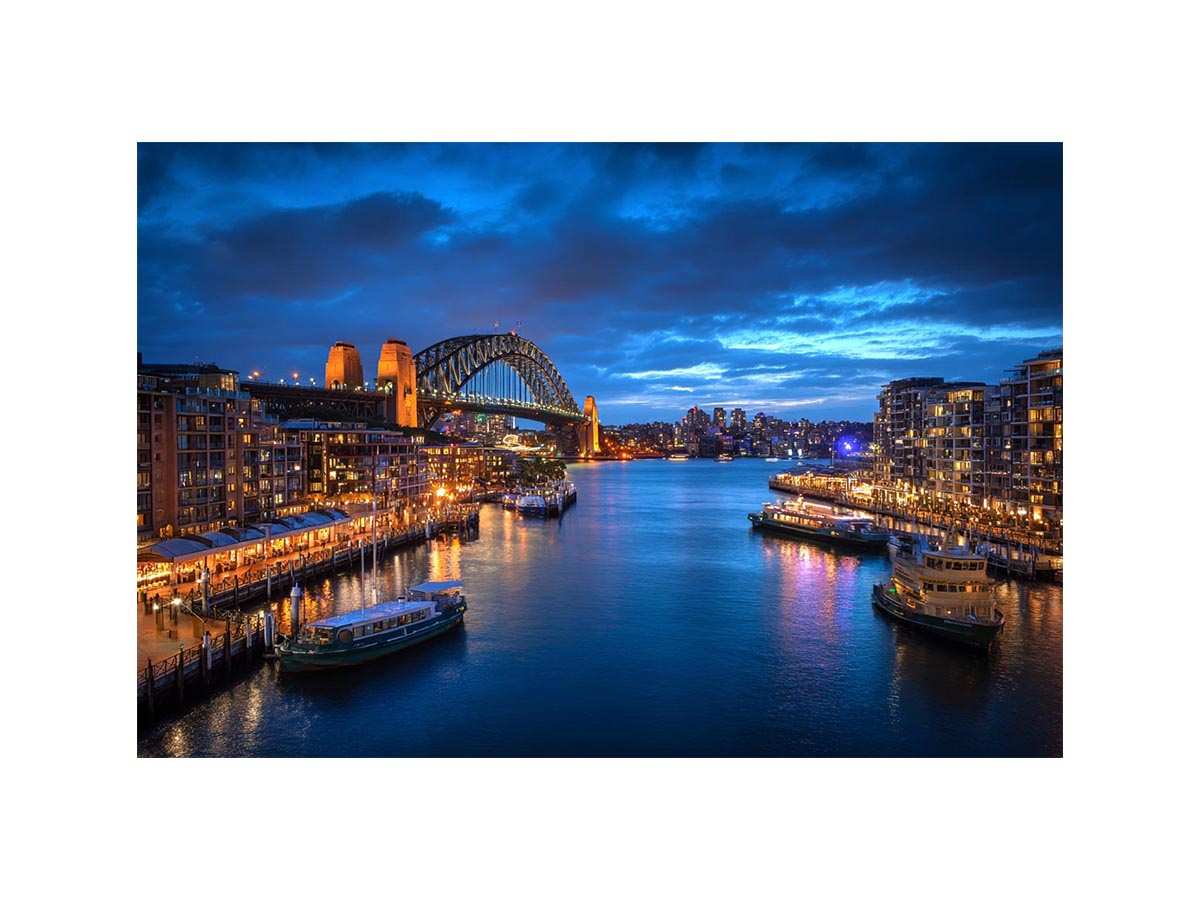 Sydney Harbour canvas