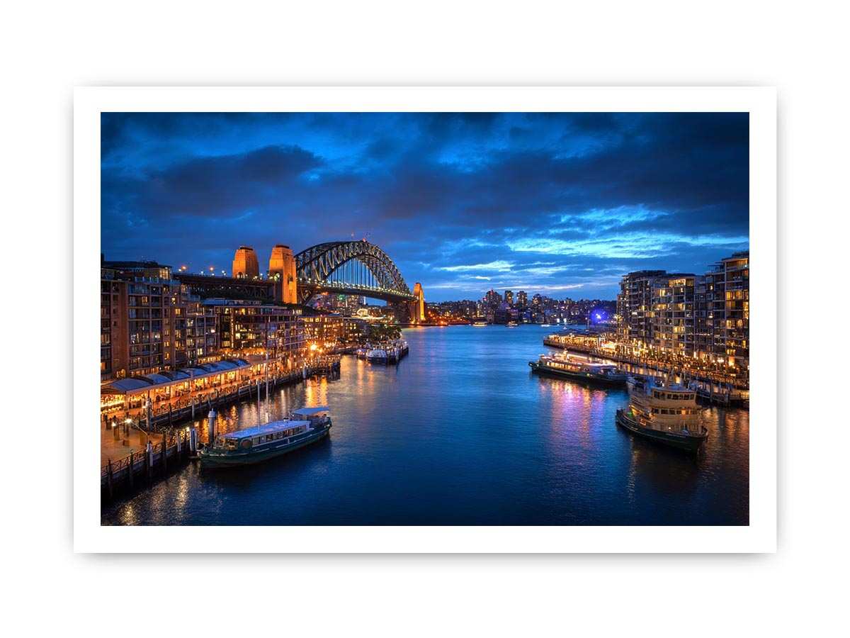 Sydney Harbour canvas