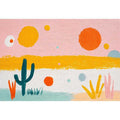 Playful abstract cactus Canvas Print