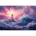 Moonlit Lighthouse