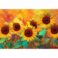Sunflowers At Rest