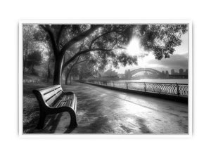 Black and white Sydney harbour