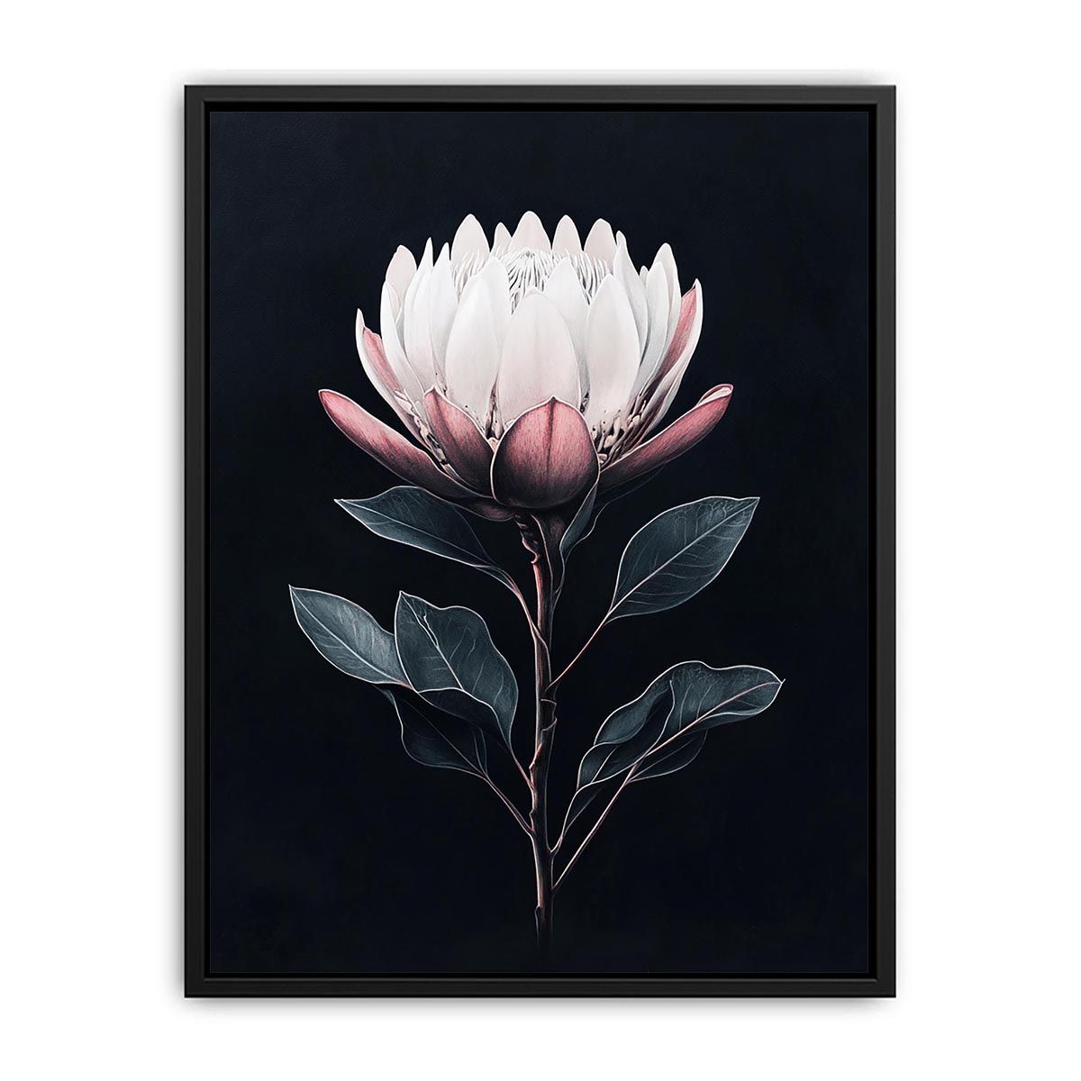 Elegant botanical flower artwork