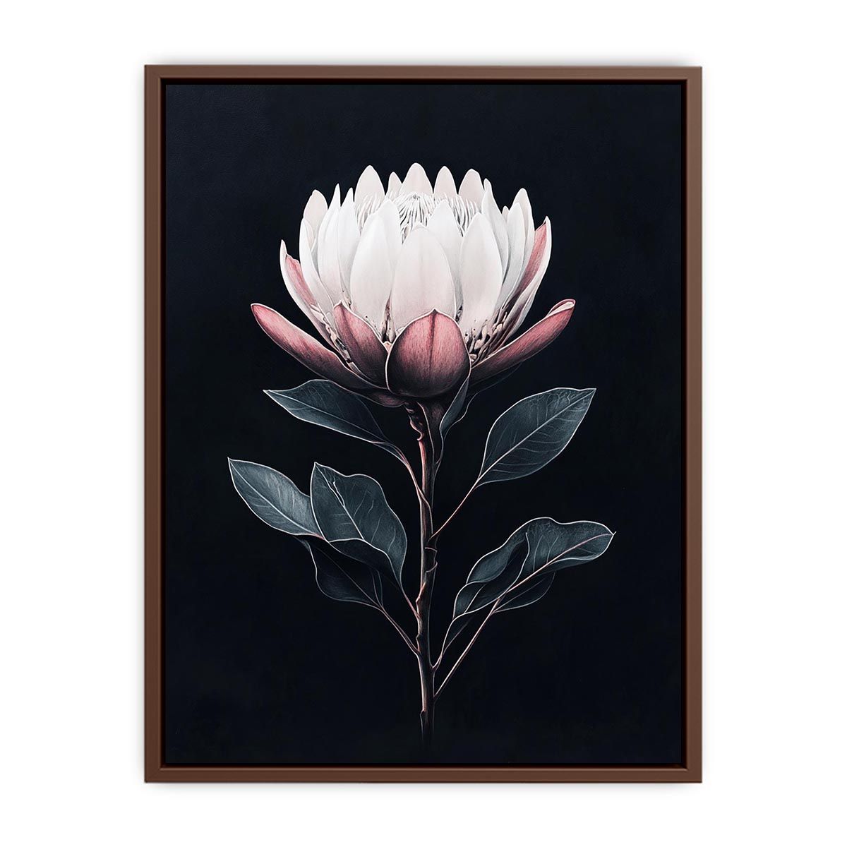 Elegant botanical flower artwork