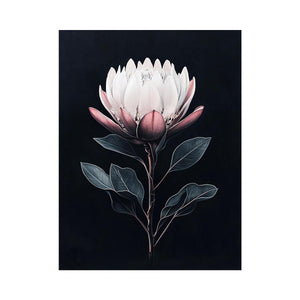 Elegant botanical flower artwork
