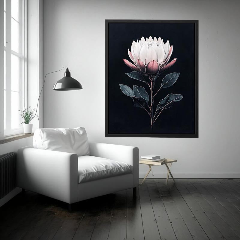 Elegant botanical flower artwork