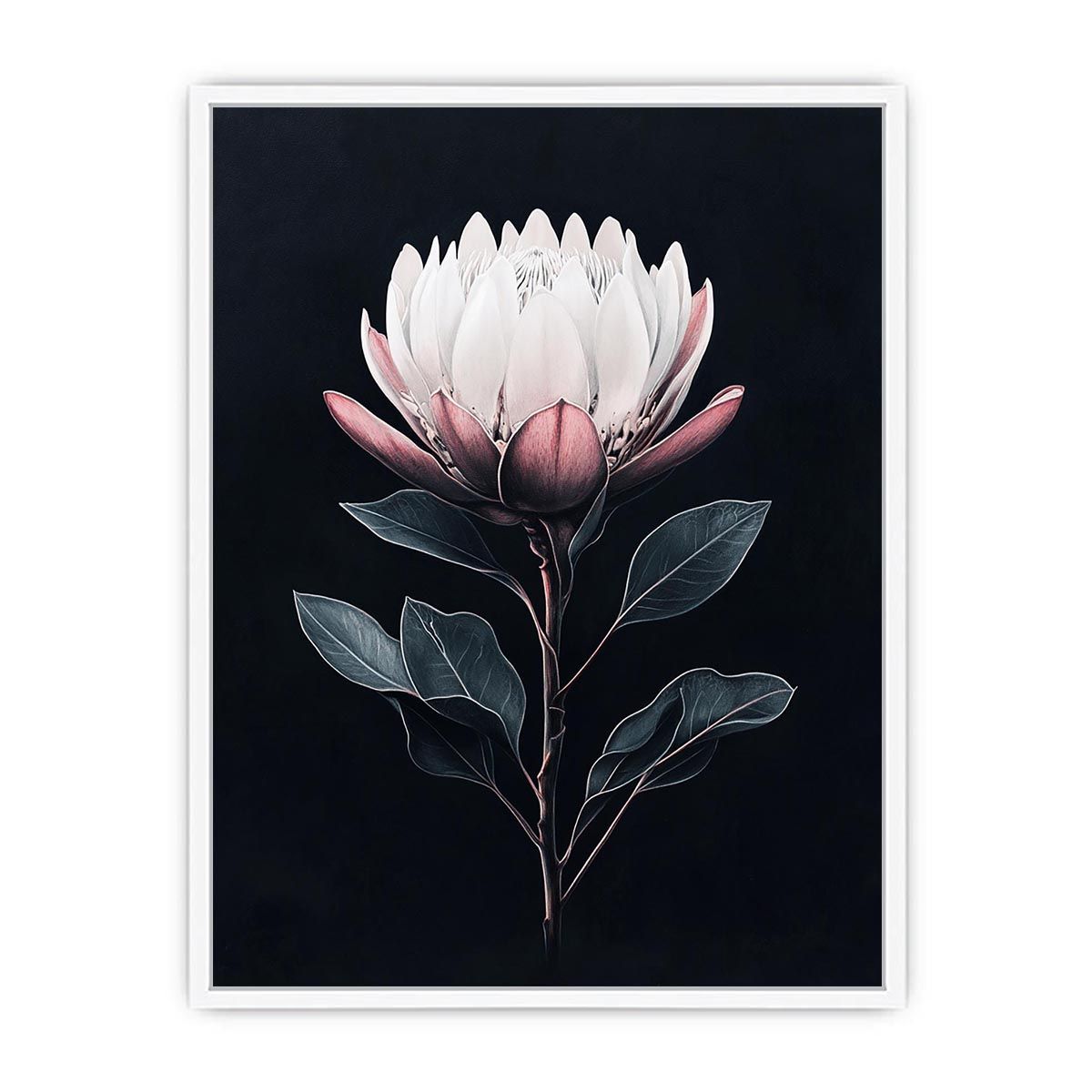 Elegant botanical flower artwork