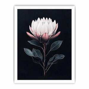 Elegant botanical flower artwork