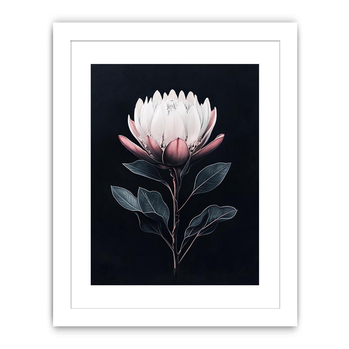 Elegant botanical flower artwork