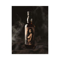 Luxury bottle with dramatic mood
