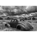 Vintage abandoned car