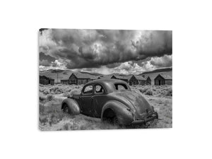 Vintage abandoned car