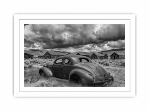Vintage abandoned car