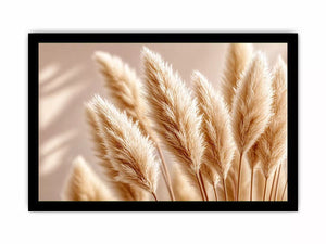 Soft beige pampas grass Canvas Print airy minimal botanical neutral decor