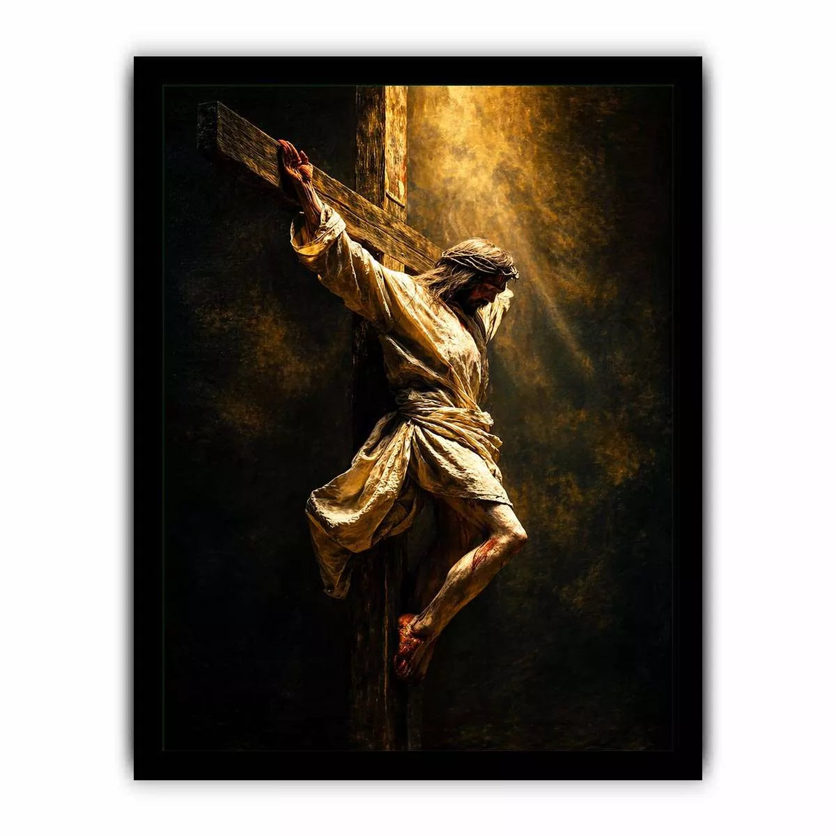Jesus Crucifixion Canvas Wall Art