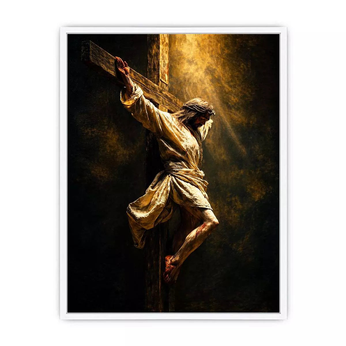 Jesus Crucifixion Canvas Canvas Print