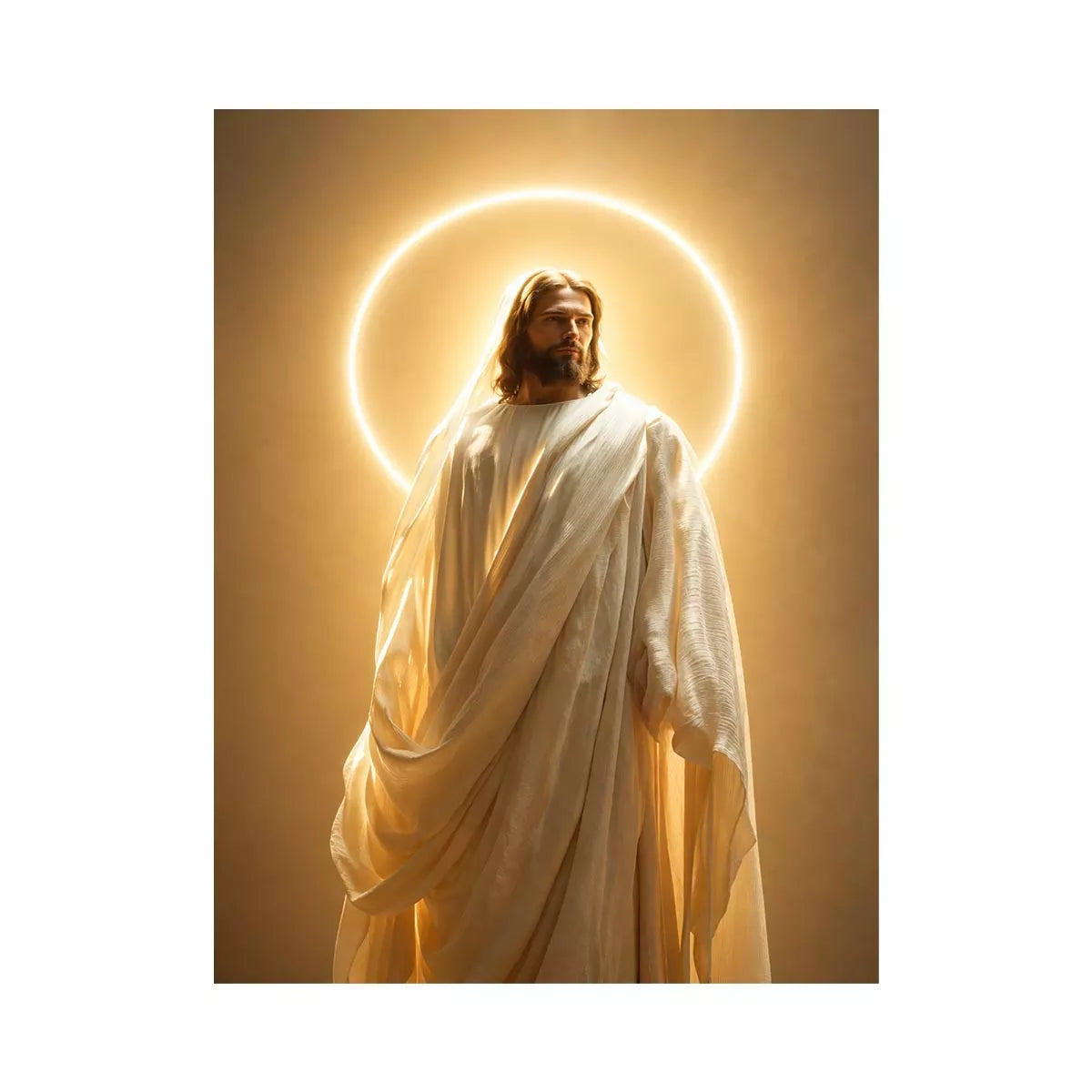 Jesus Divine Light Canvas Canvas Print