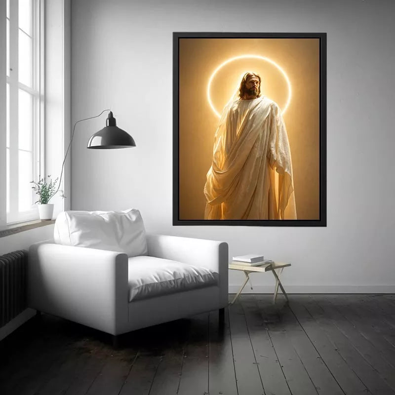 Jesus Divine Light Canvas Canvas Print
