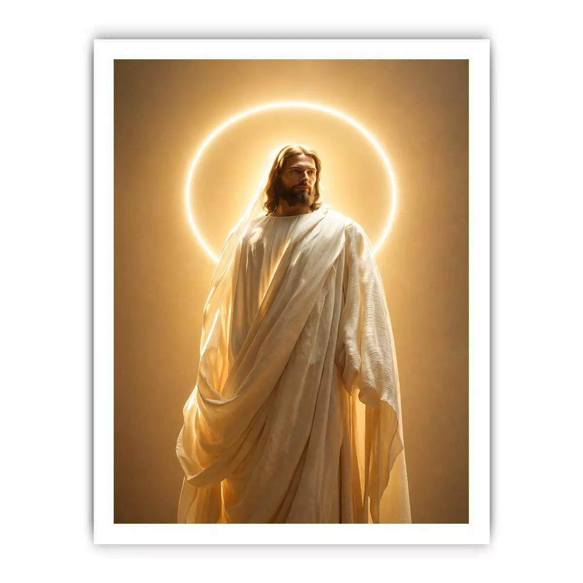 Jesus Divine Light Canvas Canvas Print