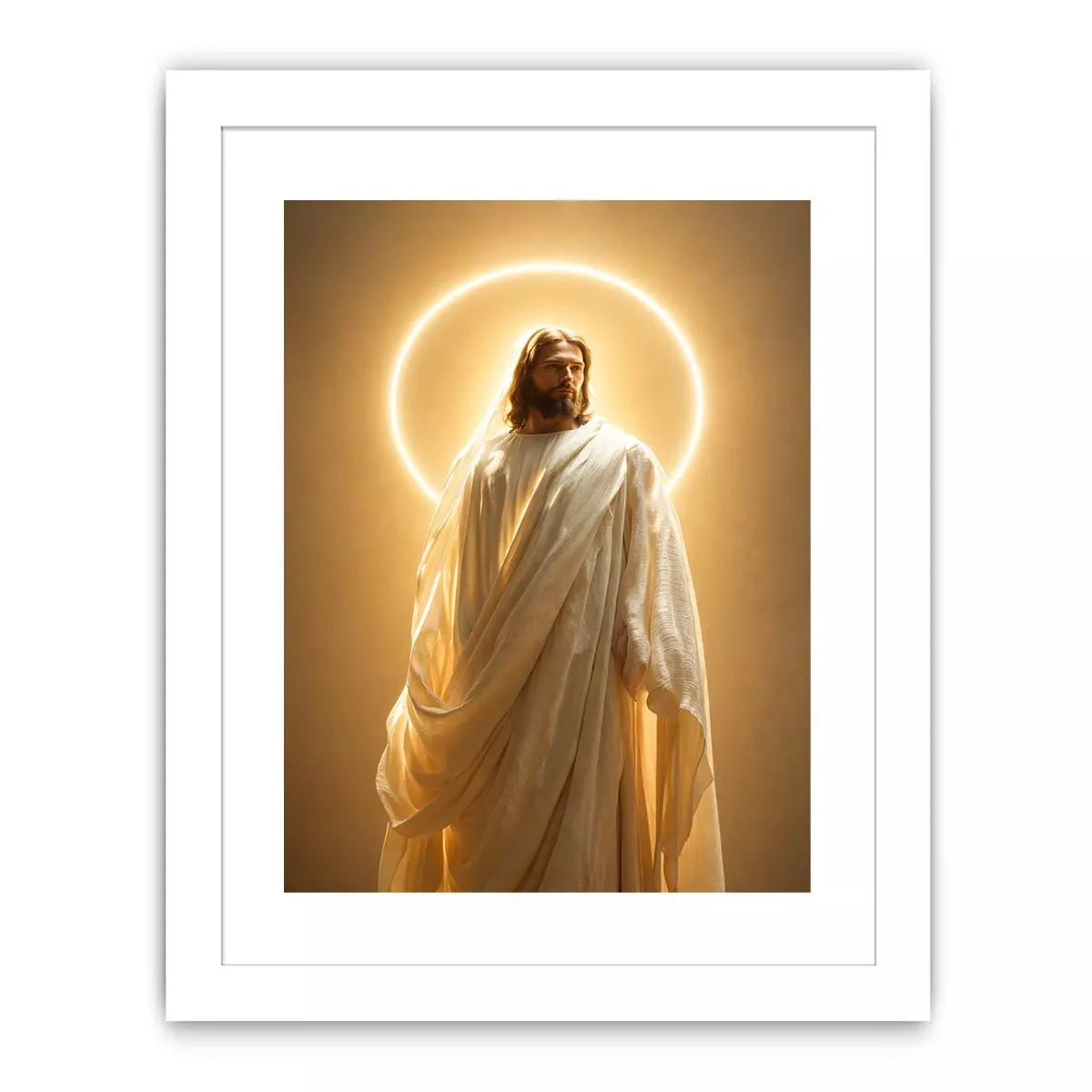 Jesus Divine Light Canvas Canvas Print