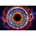 Cosmic Eye Canvas Print | Universe Vision Abstract Canvas