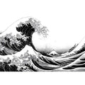 japanese wave line art canvas print modern living room ont601.webp