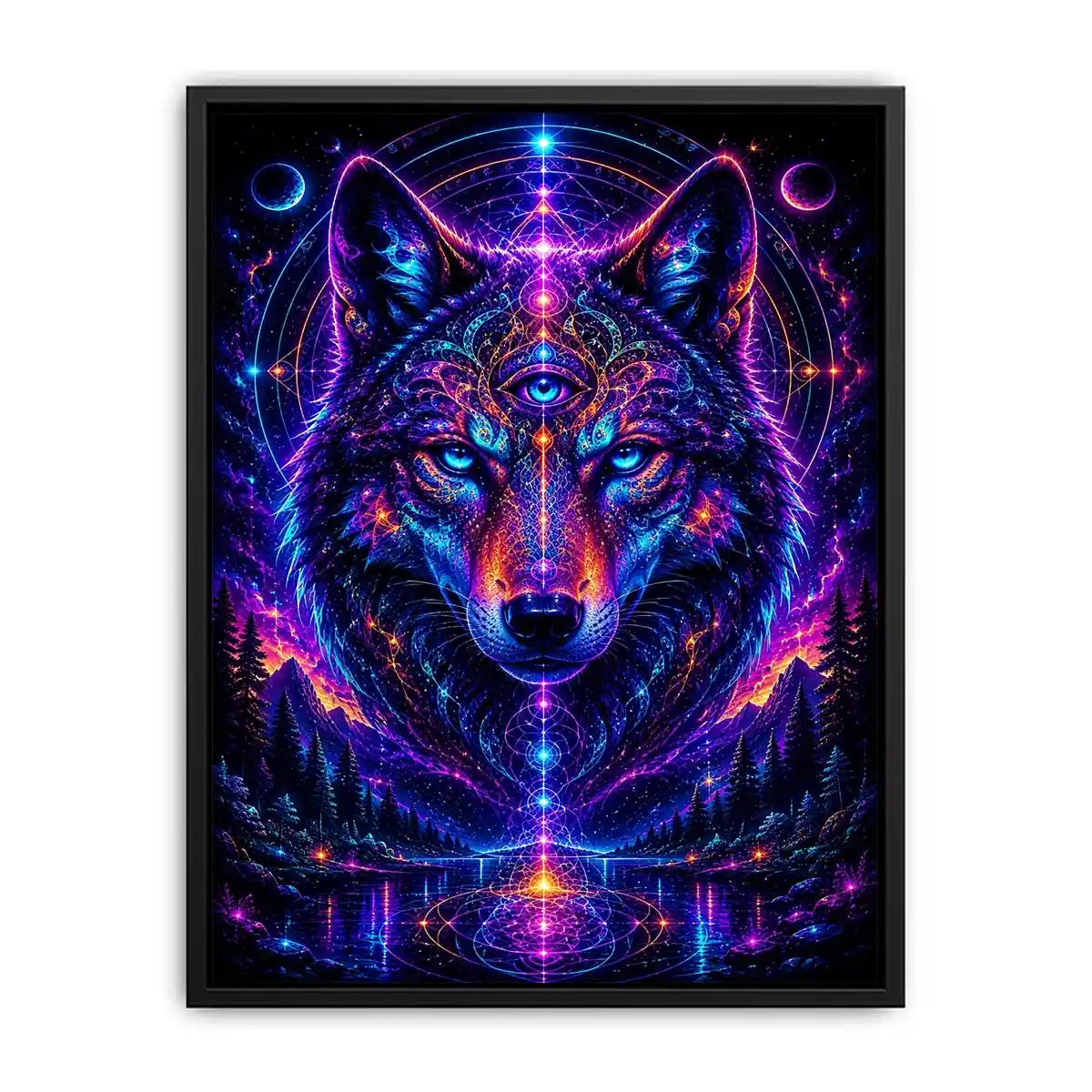 mystic cosmic wolf spirit ont630 
