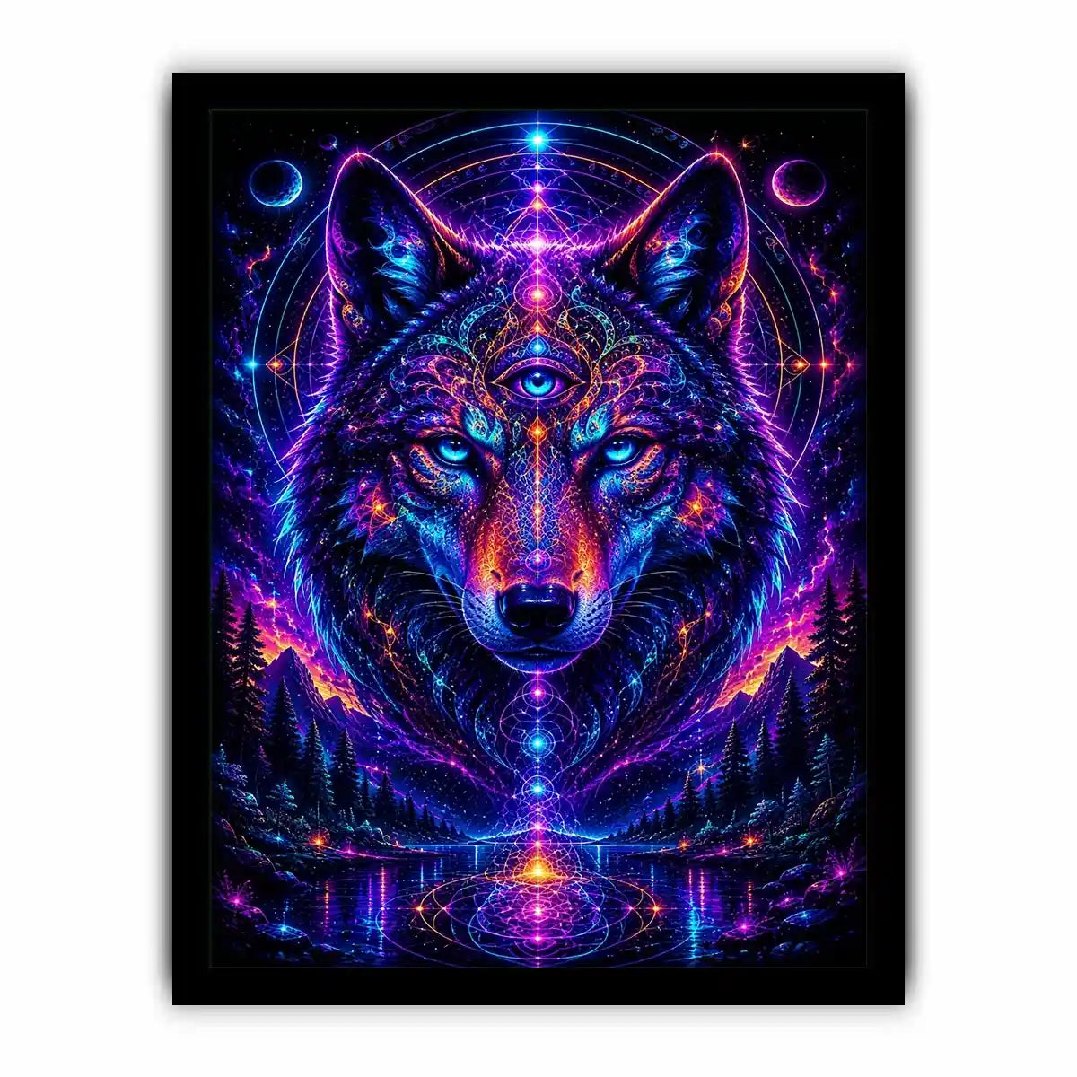 mystic cosmic wolf spirit ont630 
