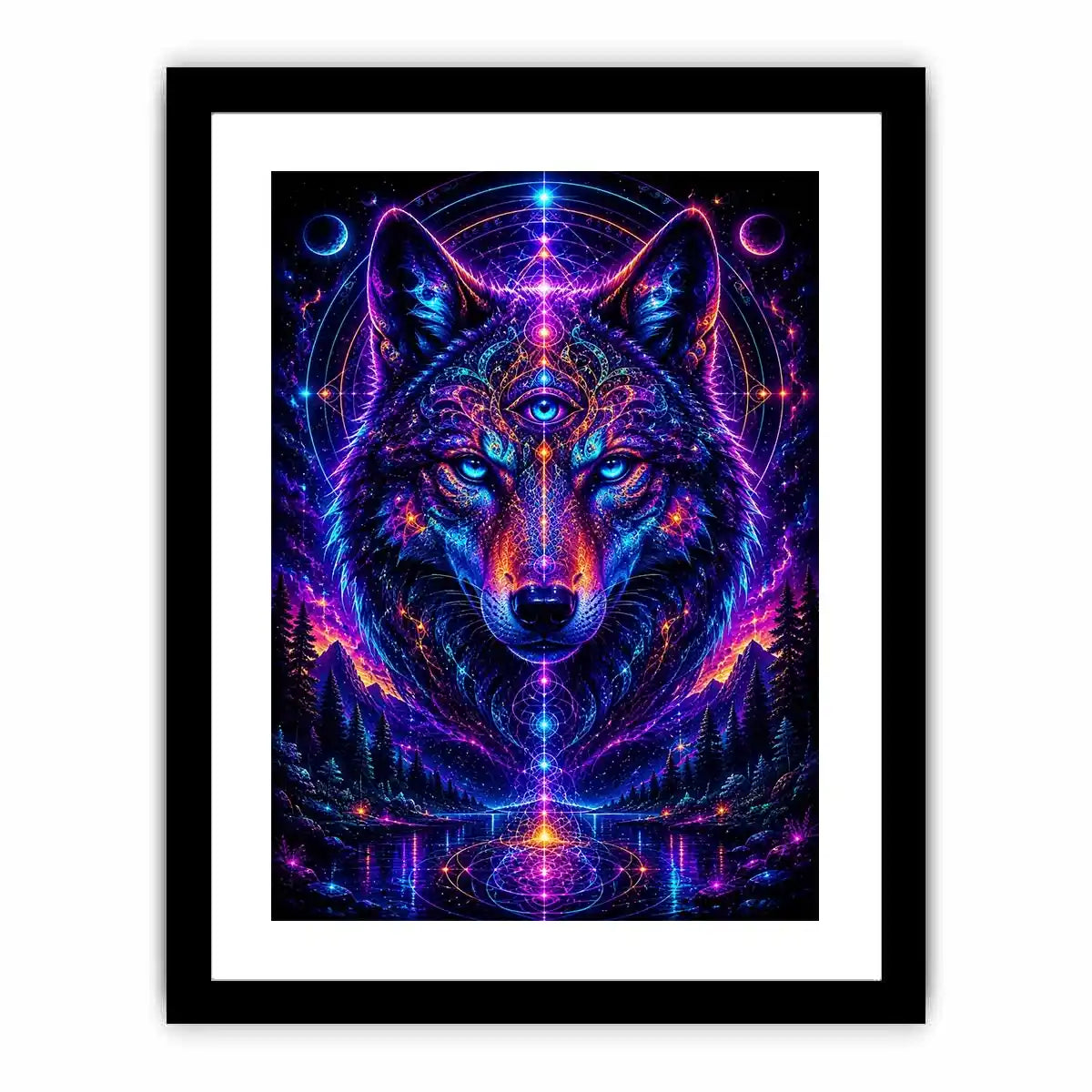 mystic cosmic wolf spirit ont630 